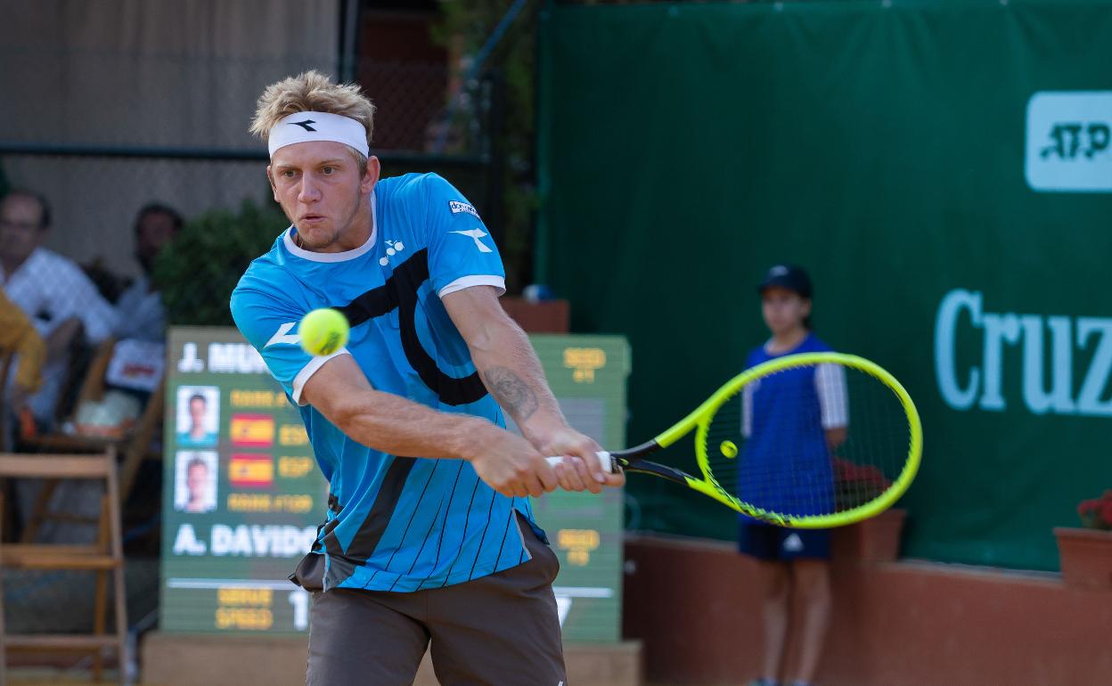 El malagueño Davidovich en la edición del año pasado del Challenger de Marbella. 