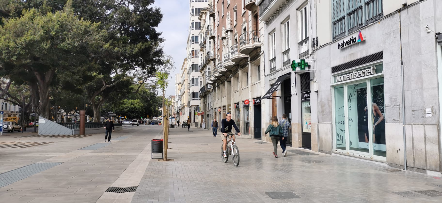 Ambiente en las calles del Centro.