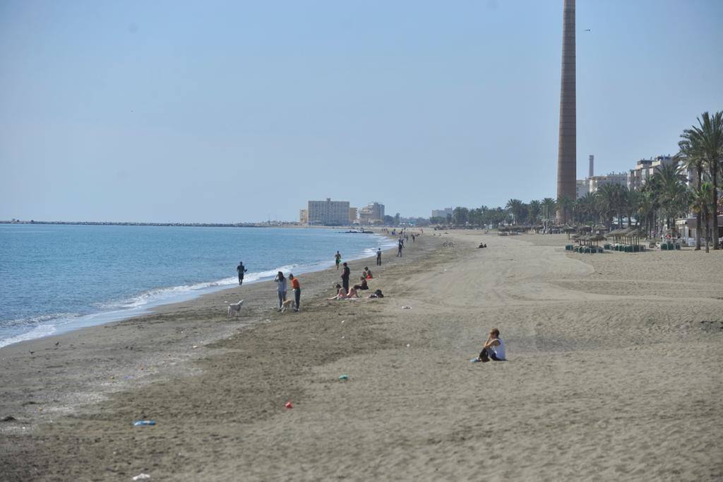 Zona del paseo marítimo de Poniente