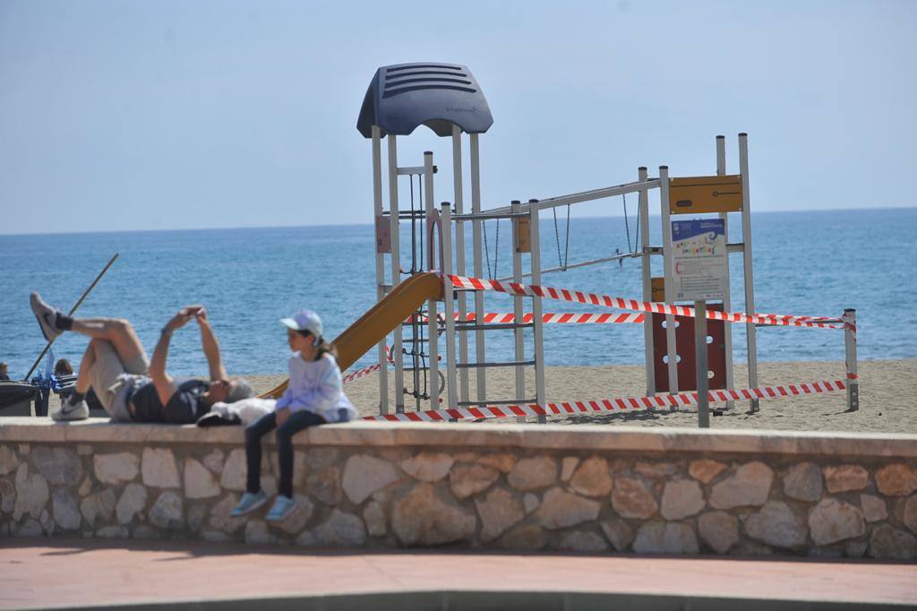 Zona del paseo marítimo de Poniente