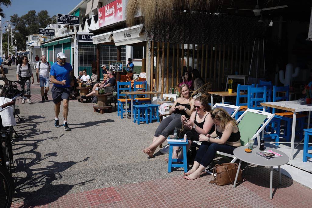 Ambiente en Pedregalejo y El Palo.