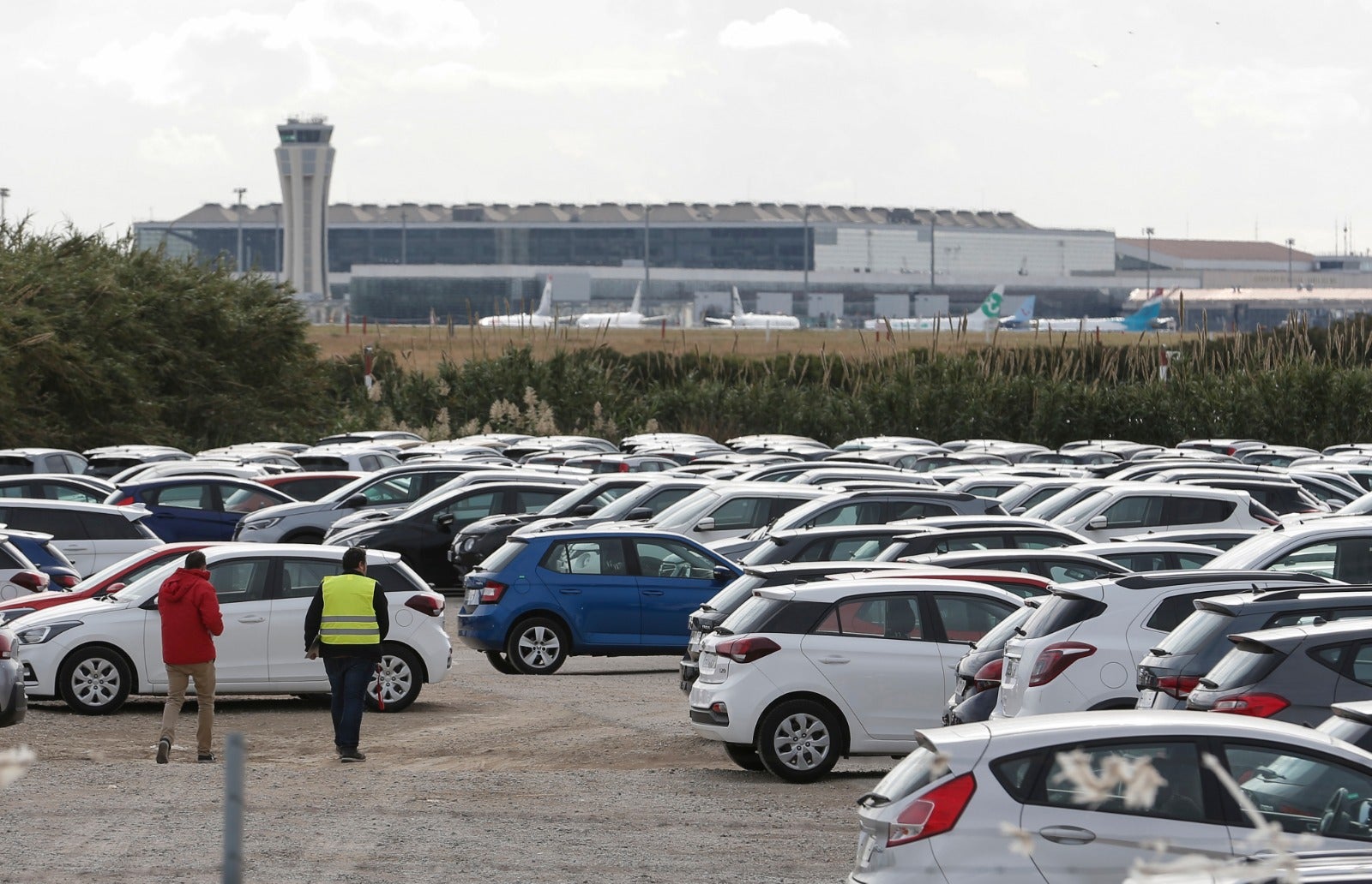 Aeropuerto de Málaga, este martes 17 de marzo.