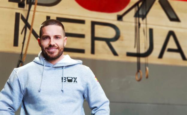 Francisco Fernández, en las instalaciones de Box Nerja.
