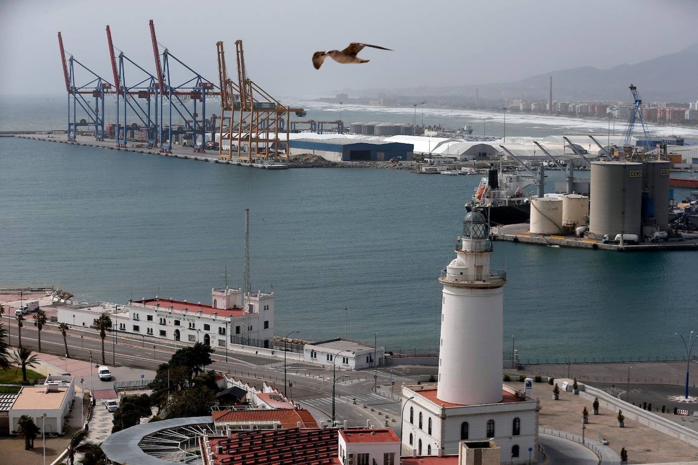 Ambiente en Málaga este miércoles