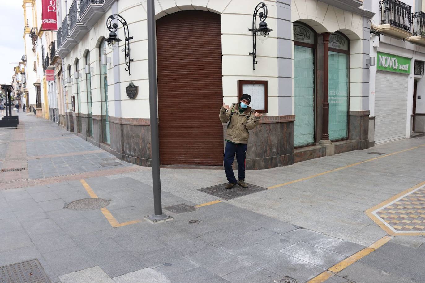 Así están las calles y locales de Ronda por la cuarentena