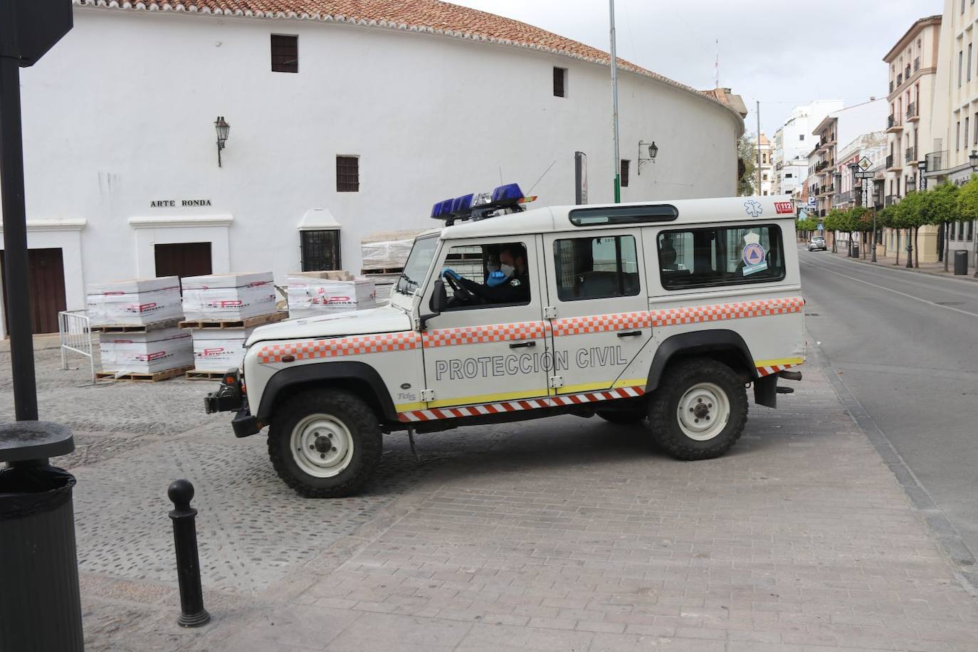 Así están las calles y locales de Ronda por la cuarentena