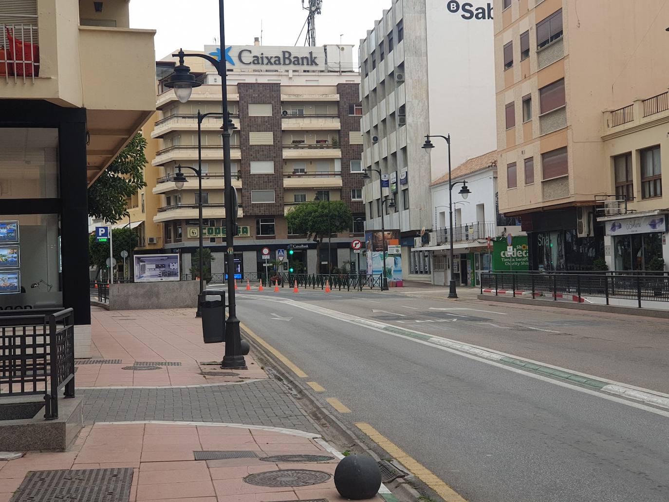 Ambiente en las calles de Estepona