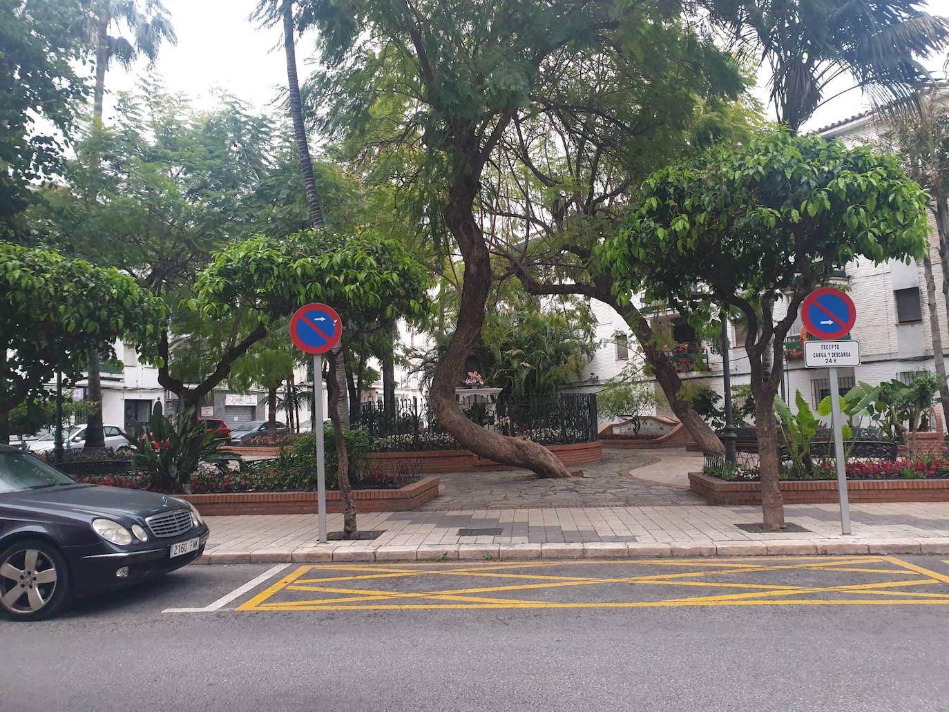 Ambiente en las calles de Estepona