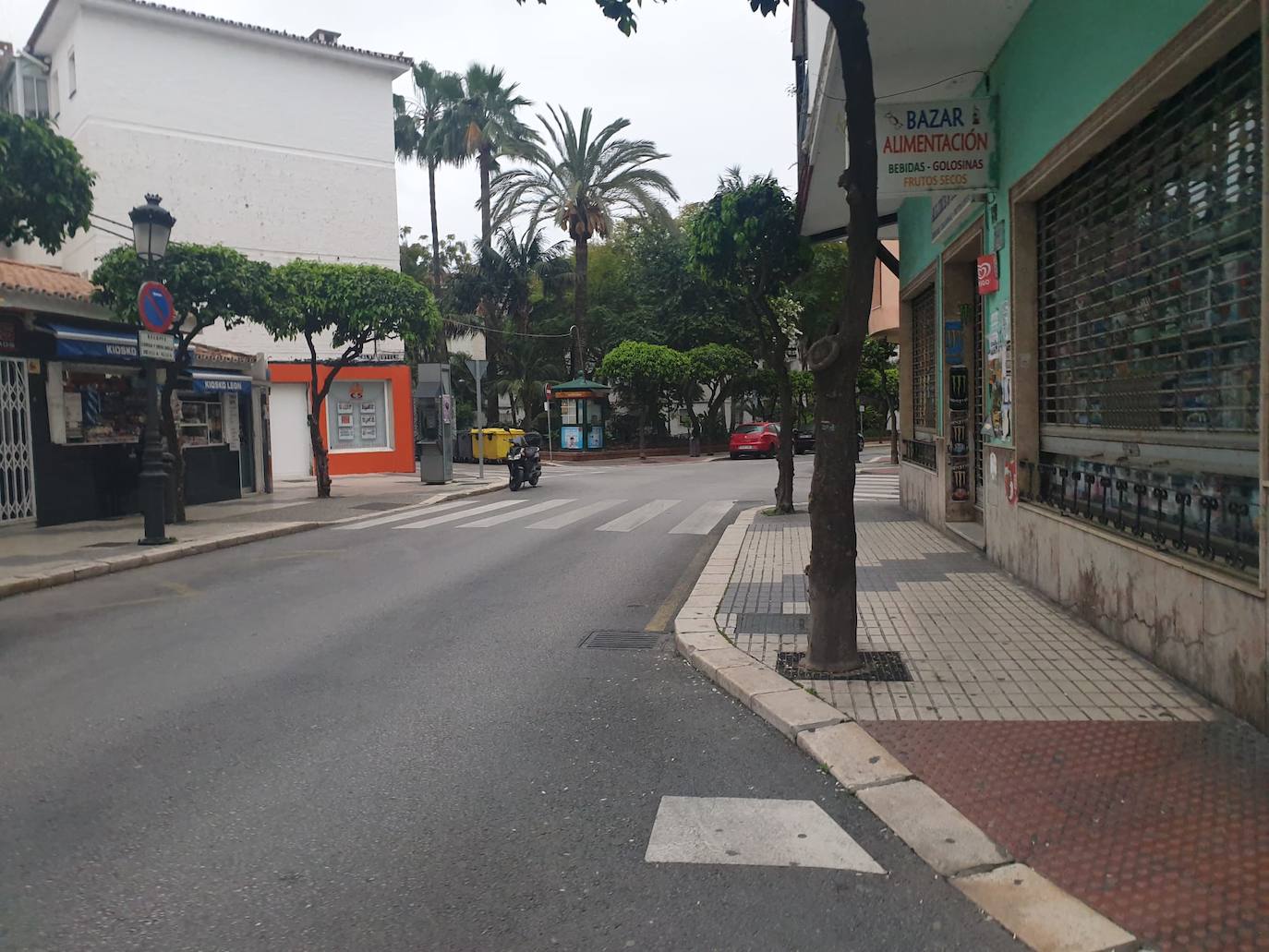 Ambiente en las calles de Estepona