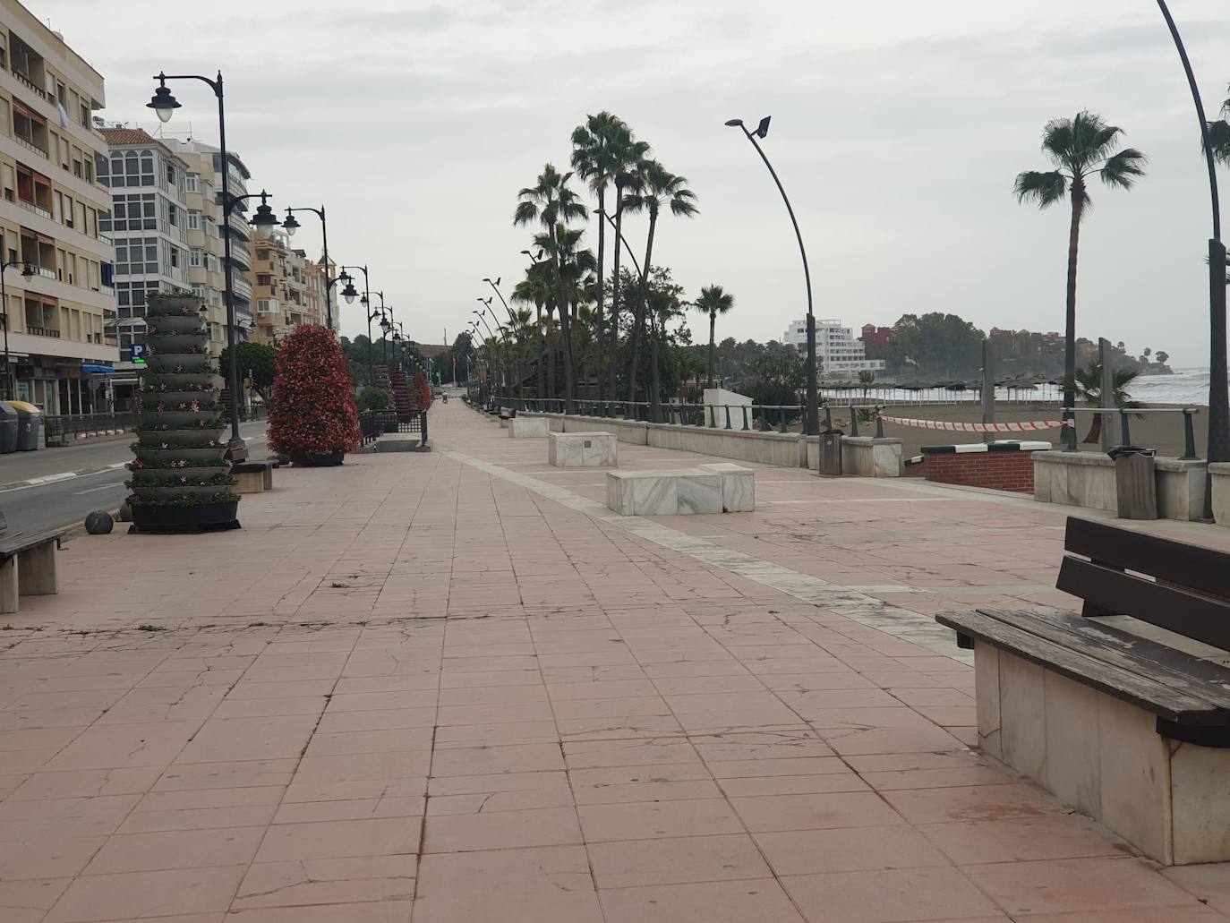 Ambiente en las calles de Estepona