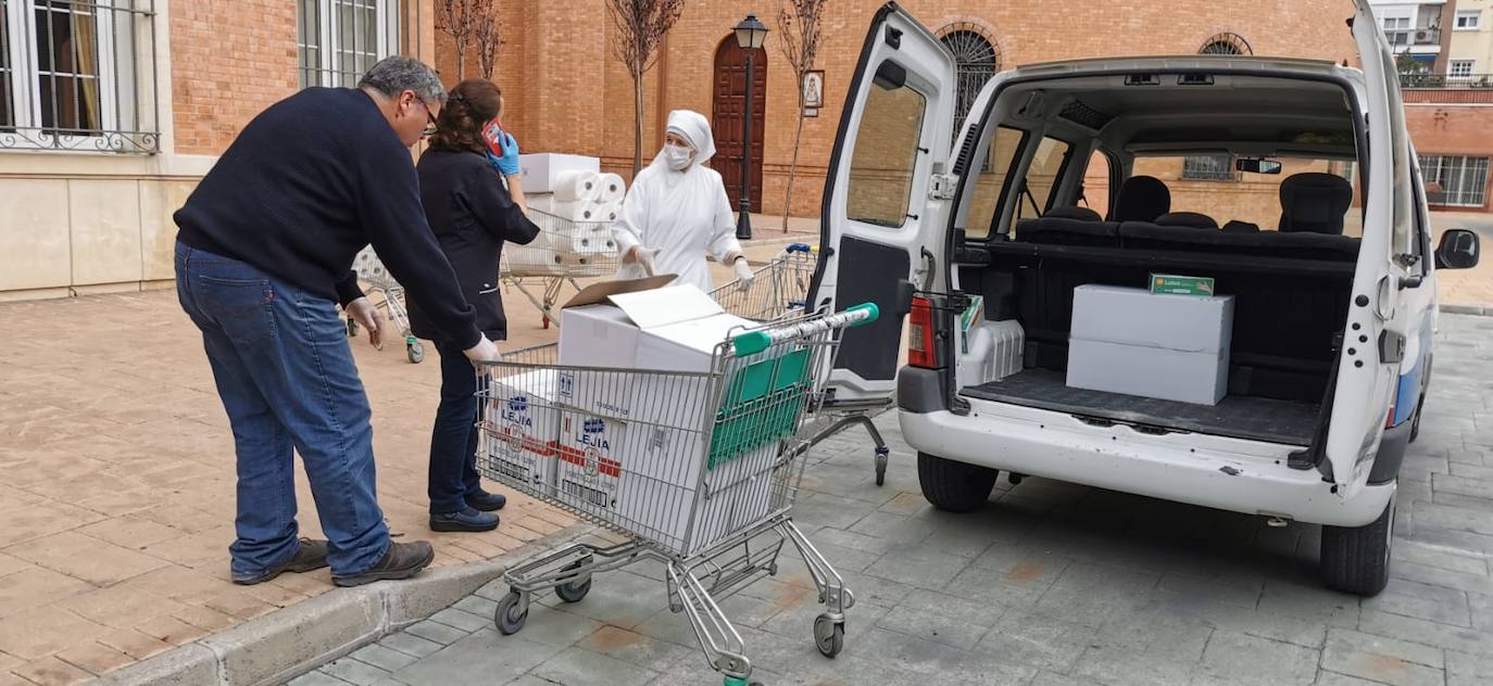 Fotos: Los malagueños responden a las Hermanitas de los Pobres