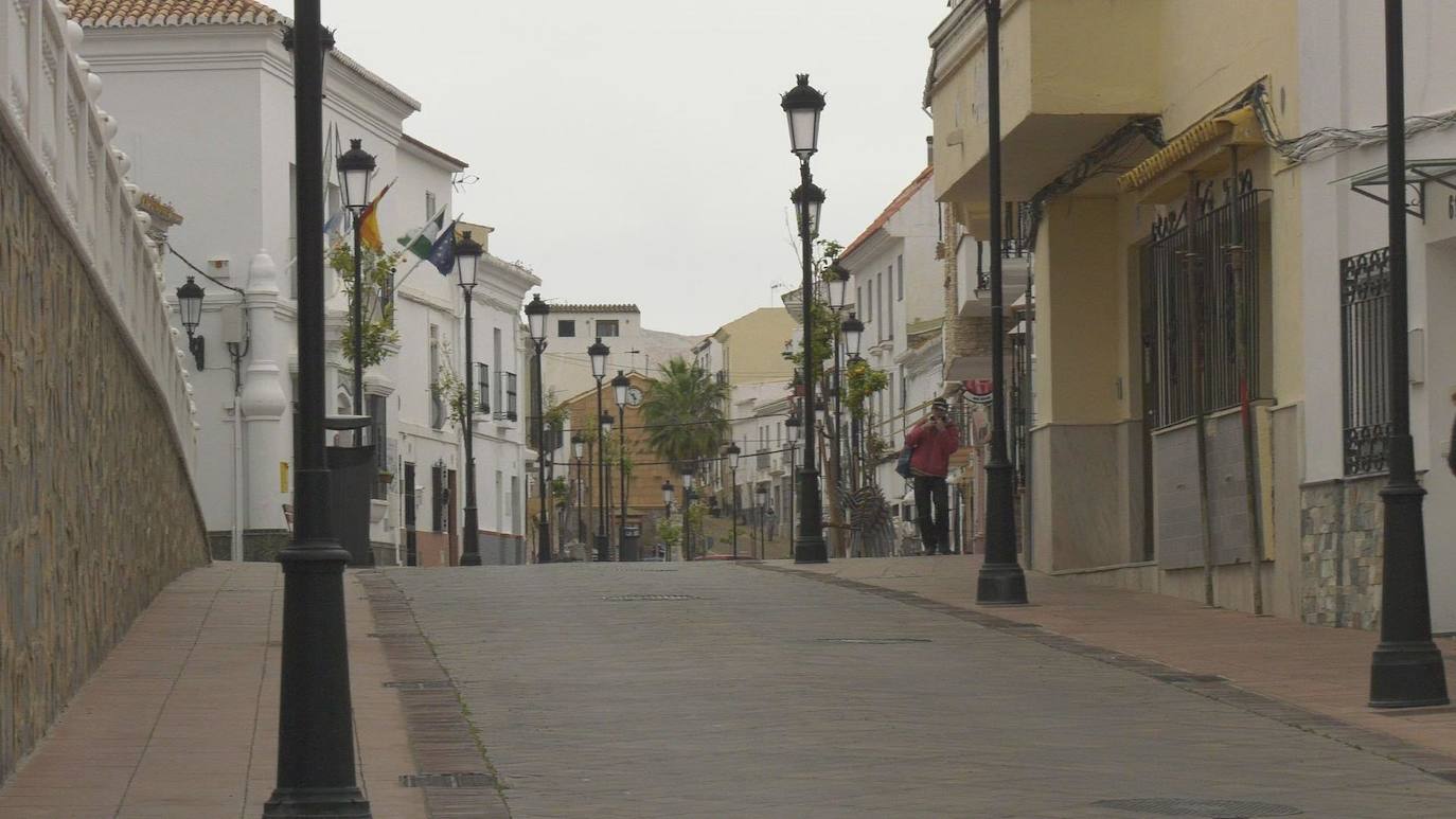 Ambiente en las calles de Manilva.