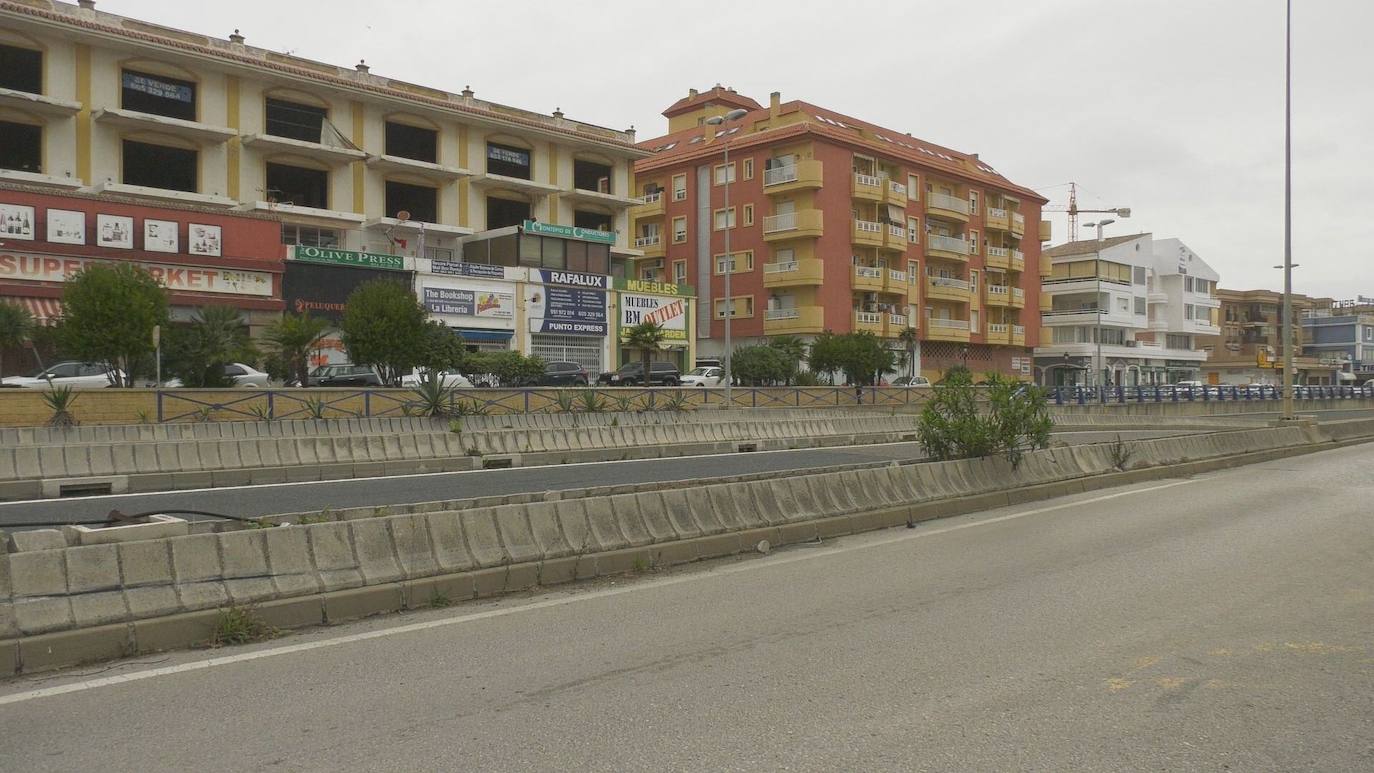 Ambiente en las calles de Manilva.