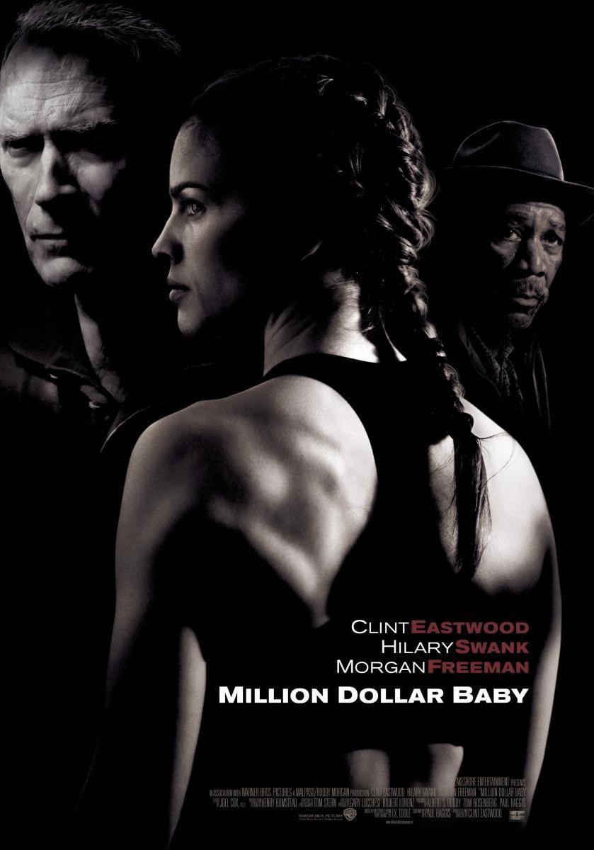 'Million Dollar Baby' (2004). Narra la historia de amistad que surge entre Frankie Dunn, un entrenador que, a pesar de no entrenar a chicas, hace una excepción con Maggie Fitzgerald.