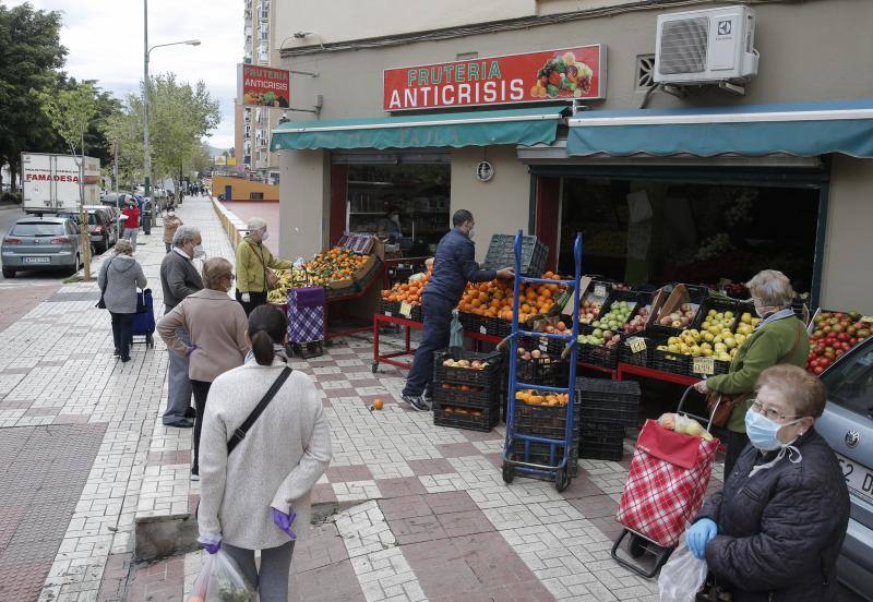 Frutería ubicada en la avenida Europa de la capital