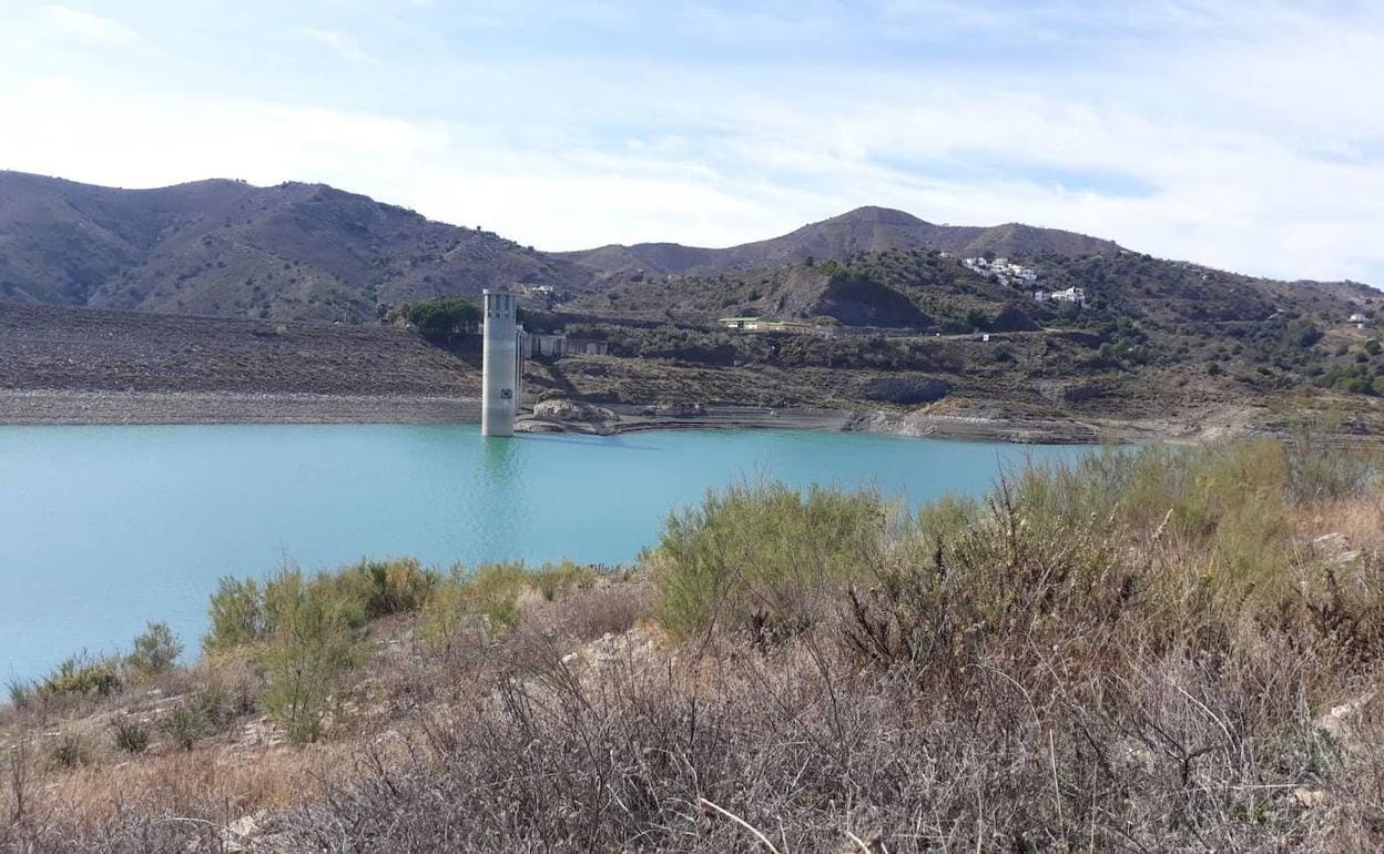 El embalse de La Viñuela se encuentra al 32% de su capacidad. 