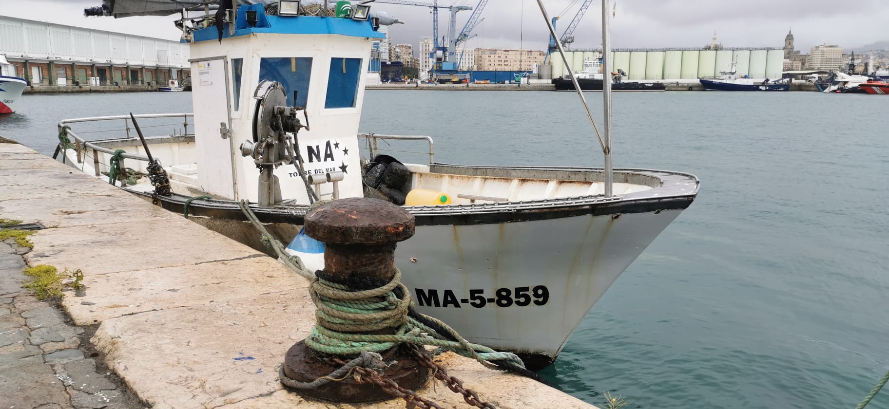 Situación en el Puerto de Málaga