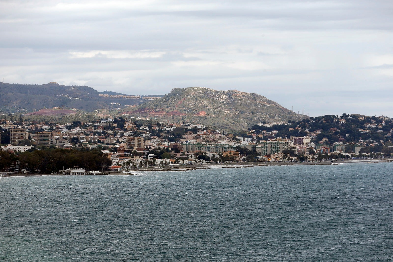 Vistas de Málaga en estado de alarma.