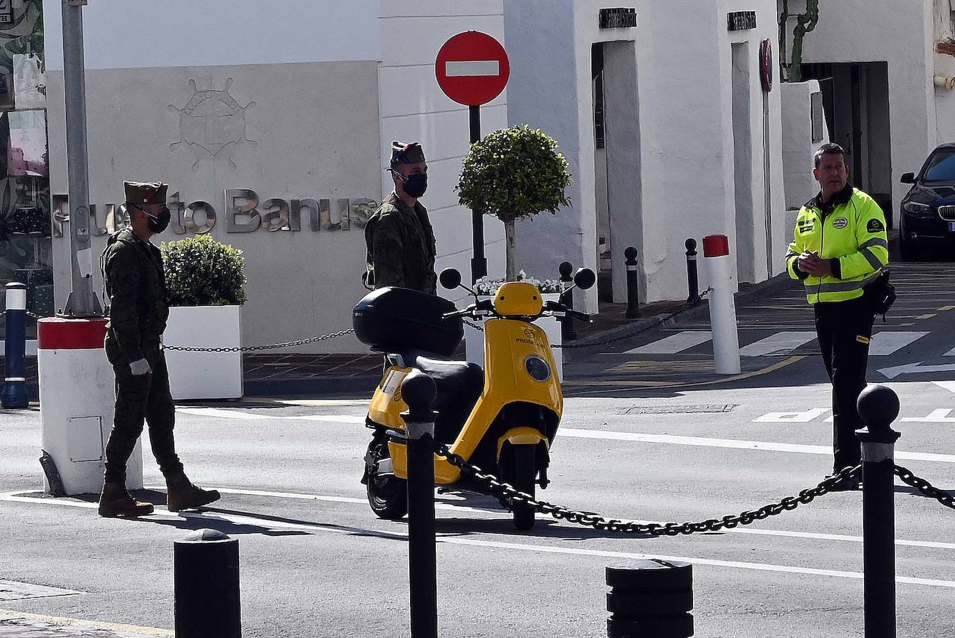 La Legión, en Puerto Banús.