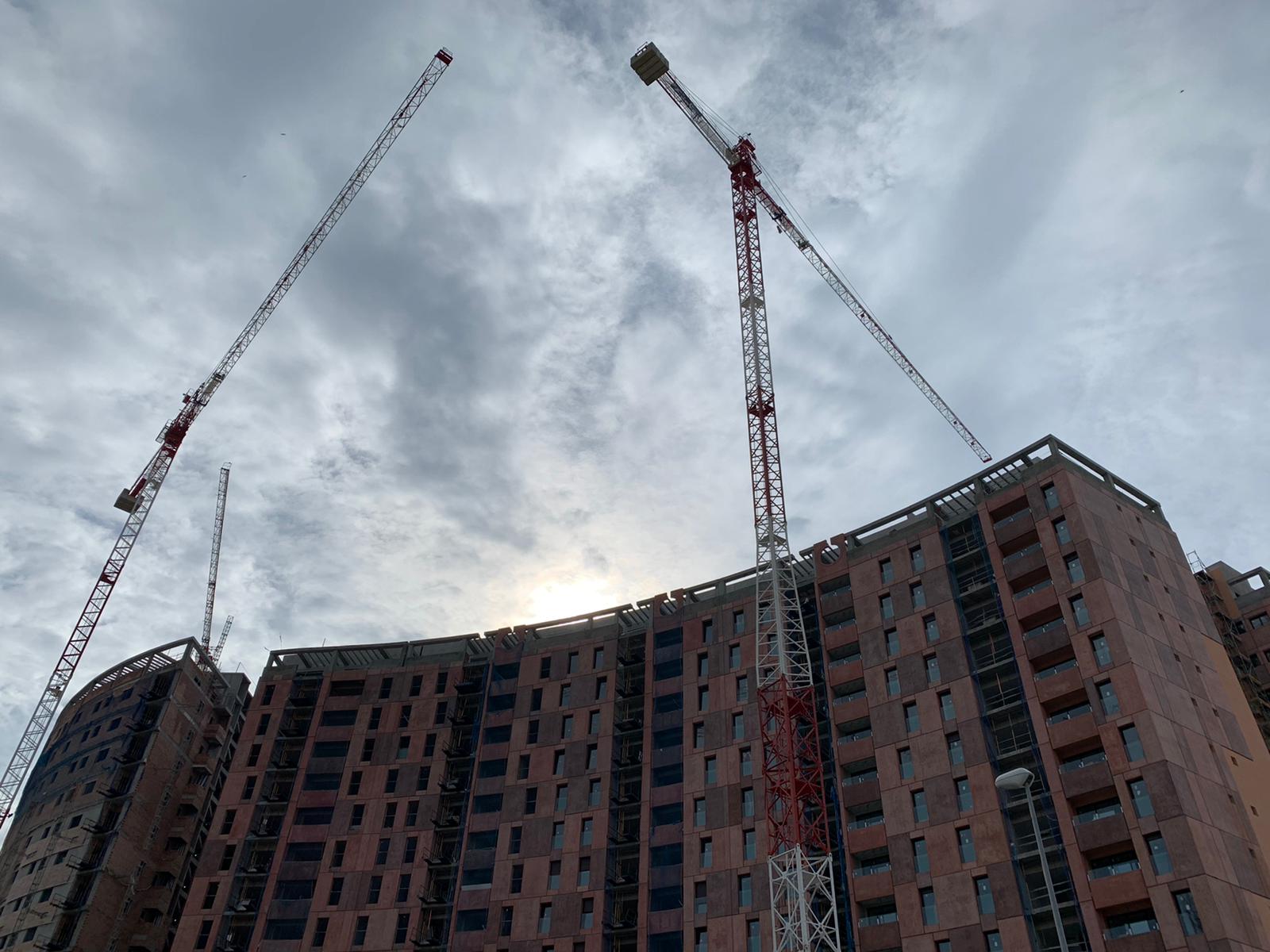 Obras paradas en la capital