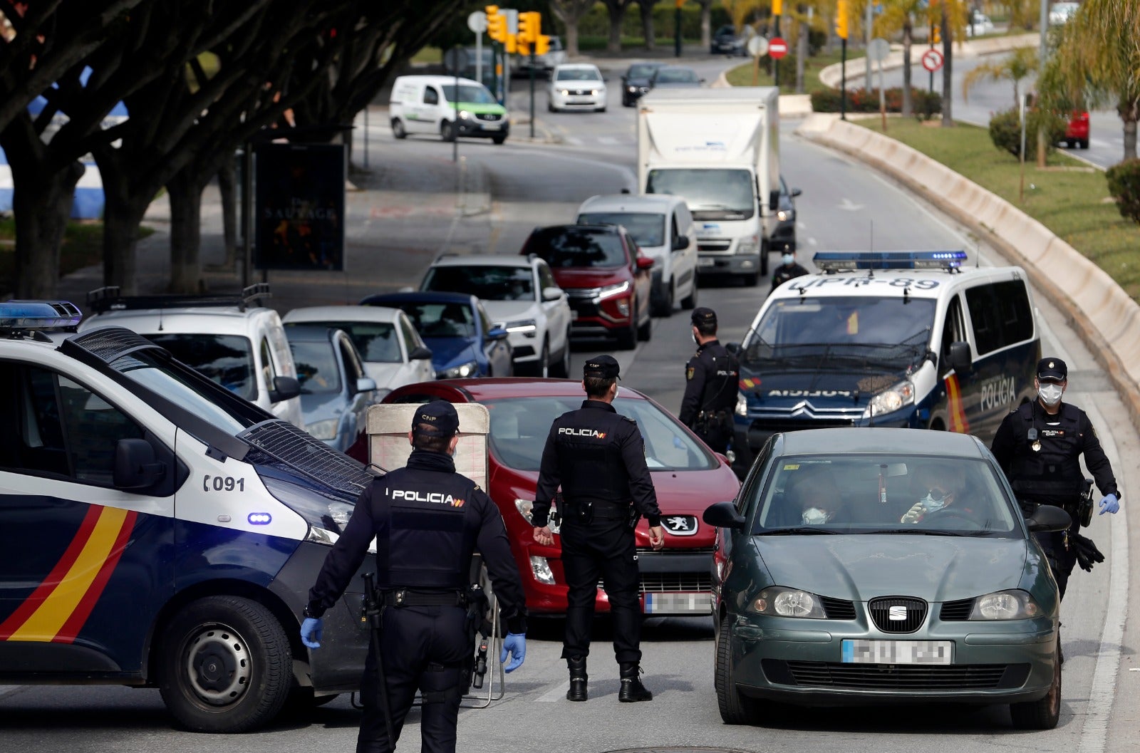 La Málaga vaciada: así se muestra una capital en Estado de Alarma