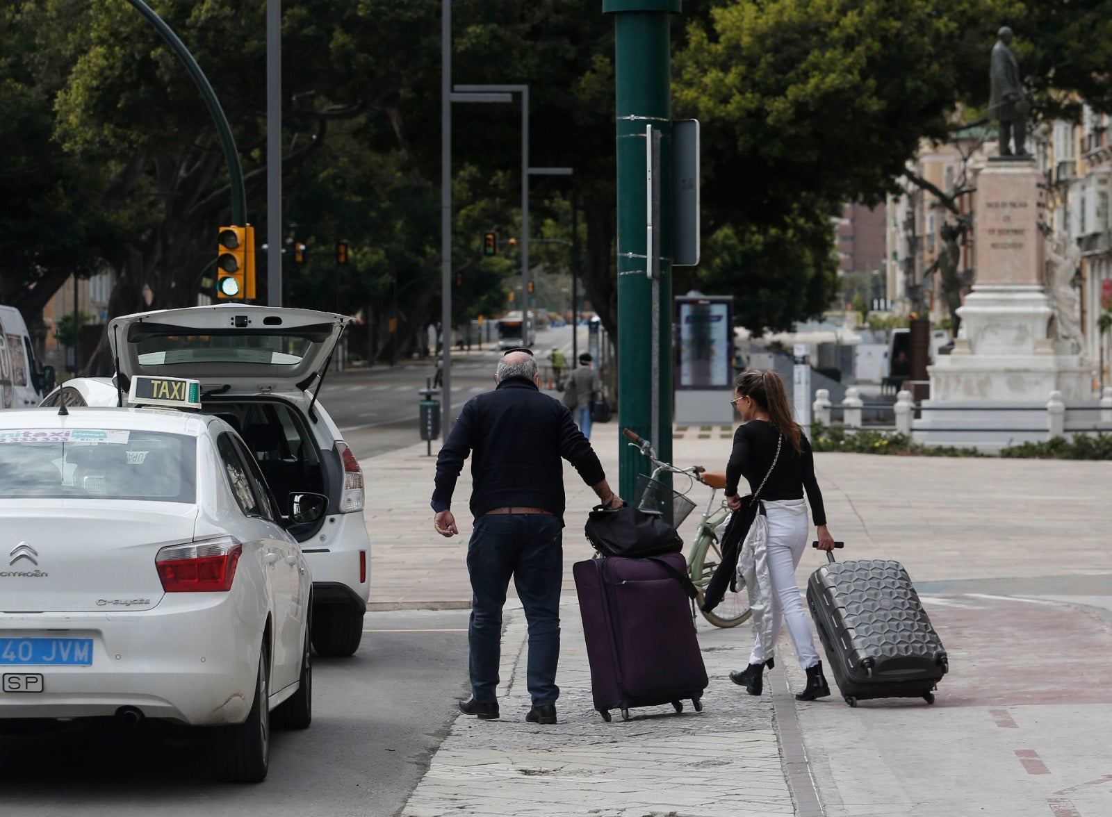 La Málaga vaciada: así se muestra una capital en Estado de Alarma