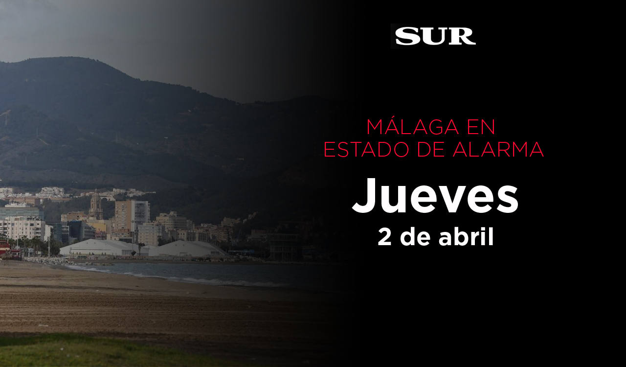 La Málaga vaciada: así se muestra una capital en Estado de Alarma