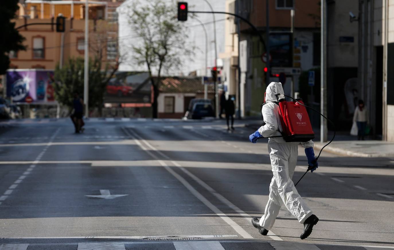 Desinfección de las calles