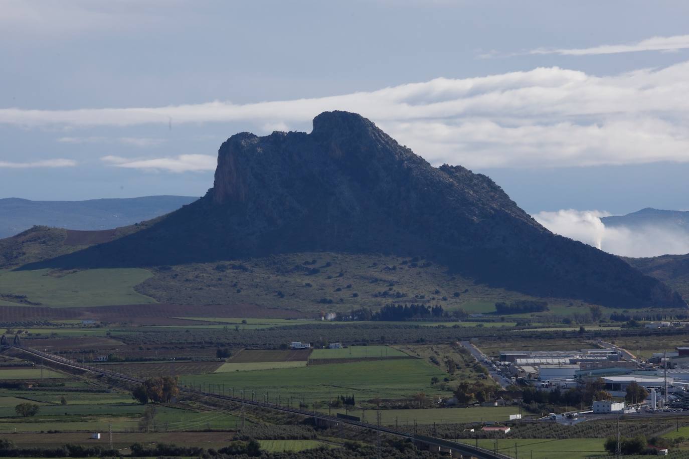 Vista de la Peña de los Enamorados