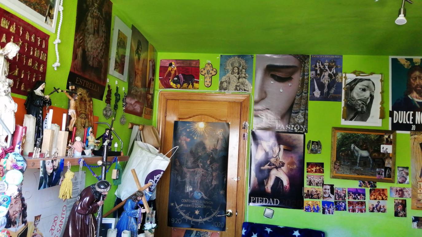 Gabriel Ortega Reyes, hermano de Pollinica, Huerto y Cautivo