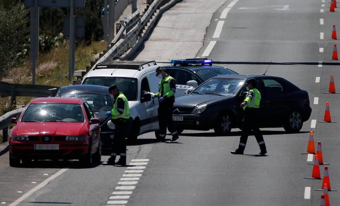 Control en las carreteras de Málaga