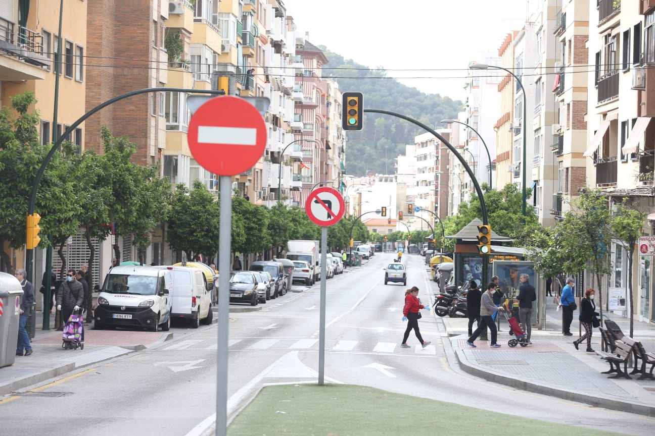 Ambiente este sábado en calle Cristo.