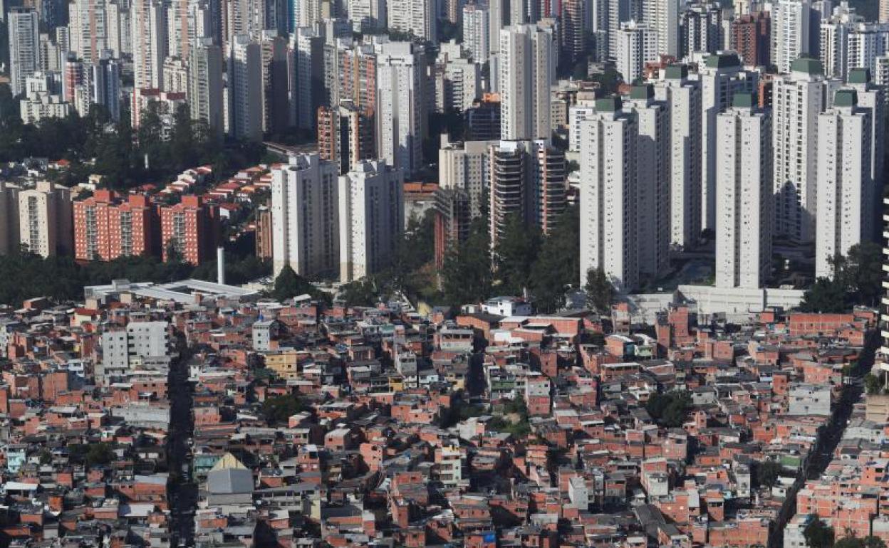 Vista de la ciudad de Sao Paulo 