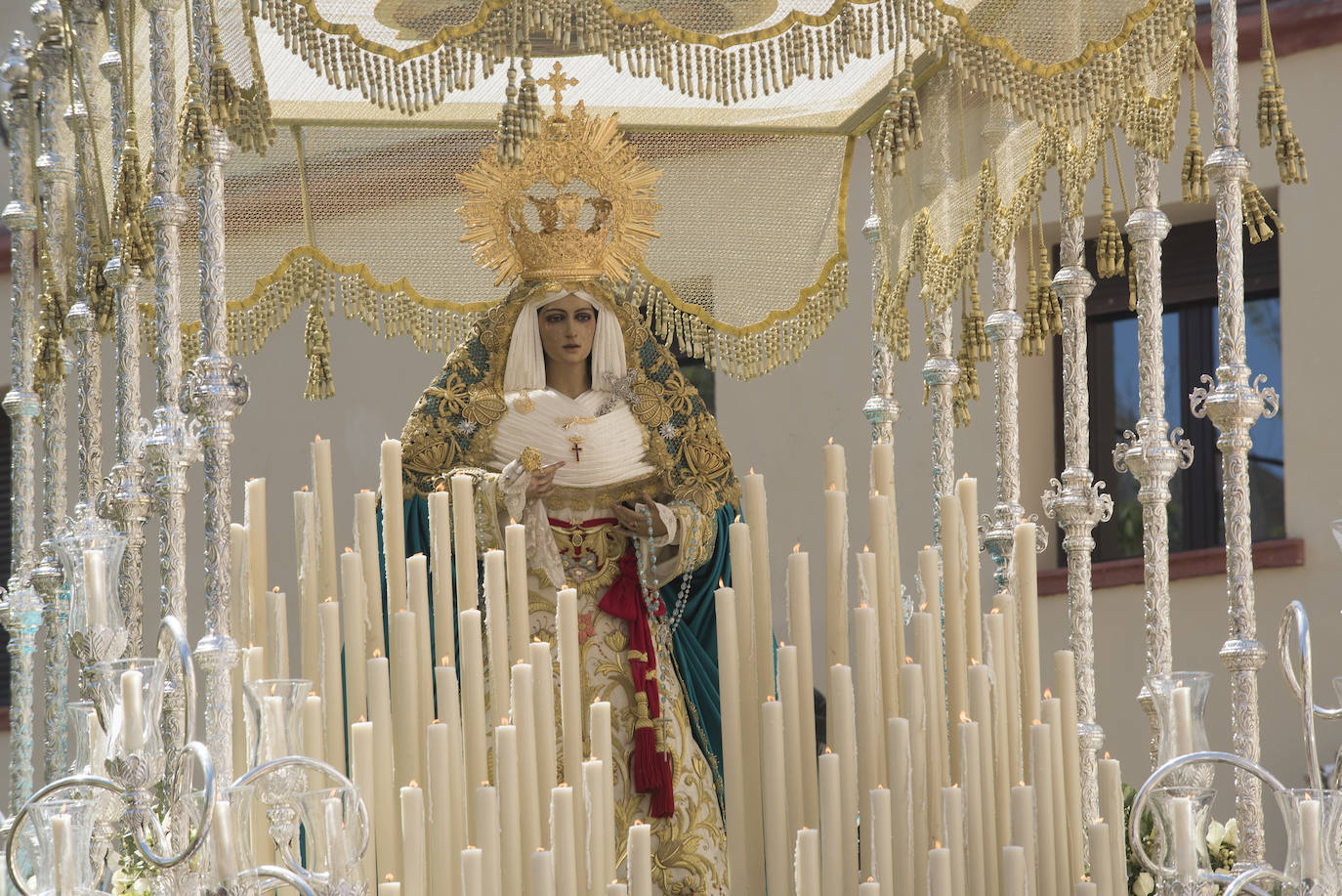 Así fue el inicio del desfile de Dulce Nombre en 2019. 