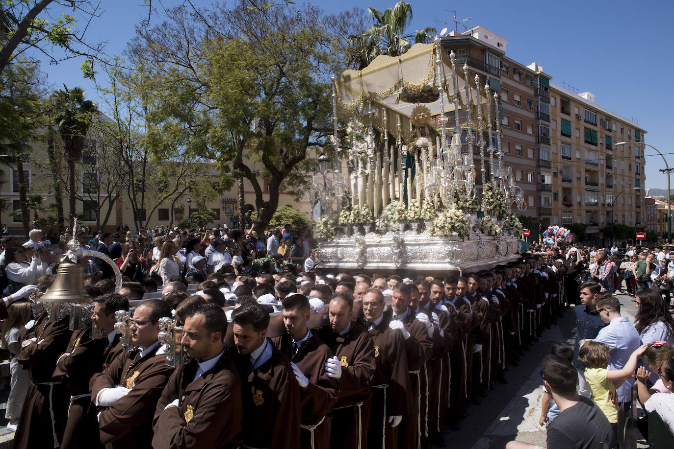 Así fue el inicio del desfile de Dulce Nombre en 2019. 