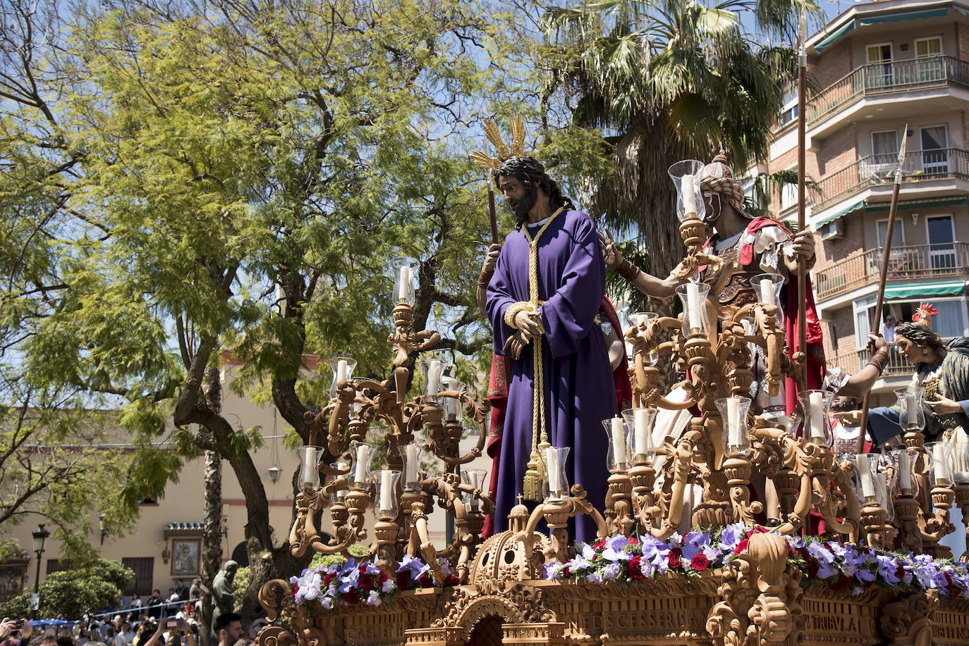 Así fue el inicio del desfile de Dulce Nombre en 2019. 