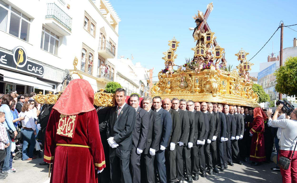 Imagen de la procesión del Pobre en 2017. 