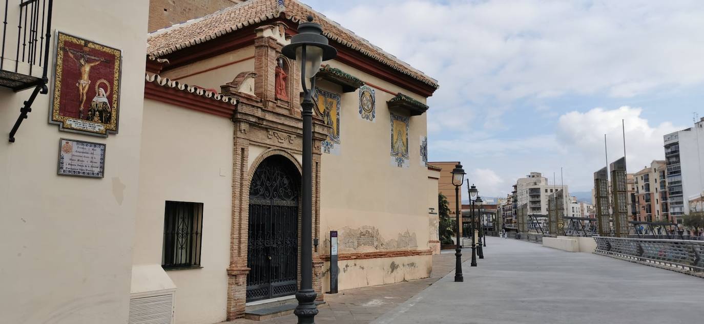 Ambiente en las calles de la capital este Lunes Santo.