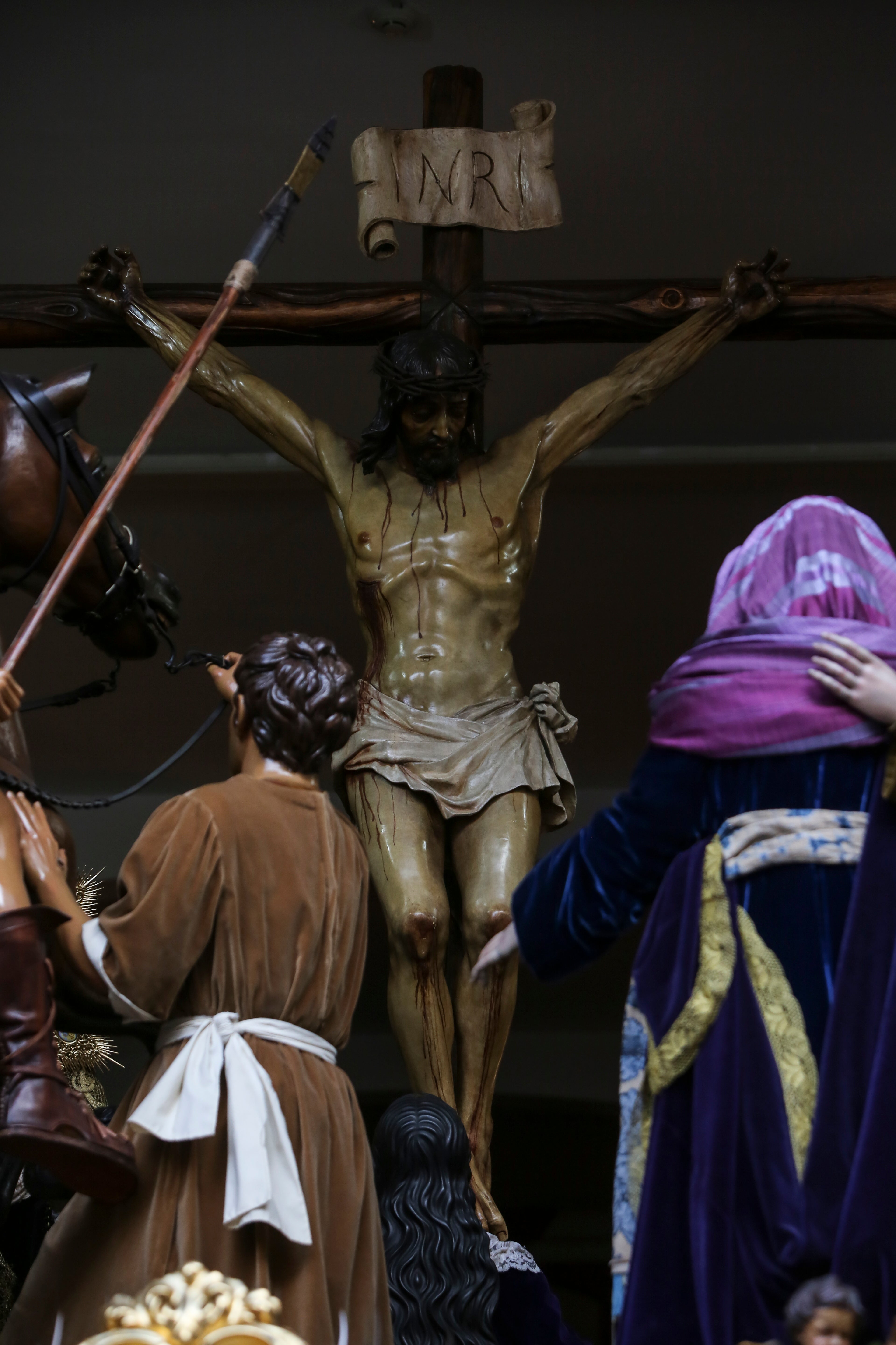 El Cristo de la Sangre y María Santísima de Consolación y Lágrimas por las calles de Málaga