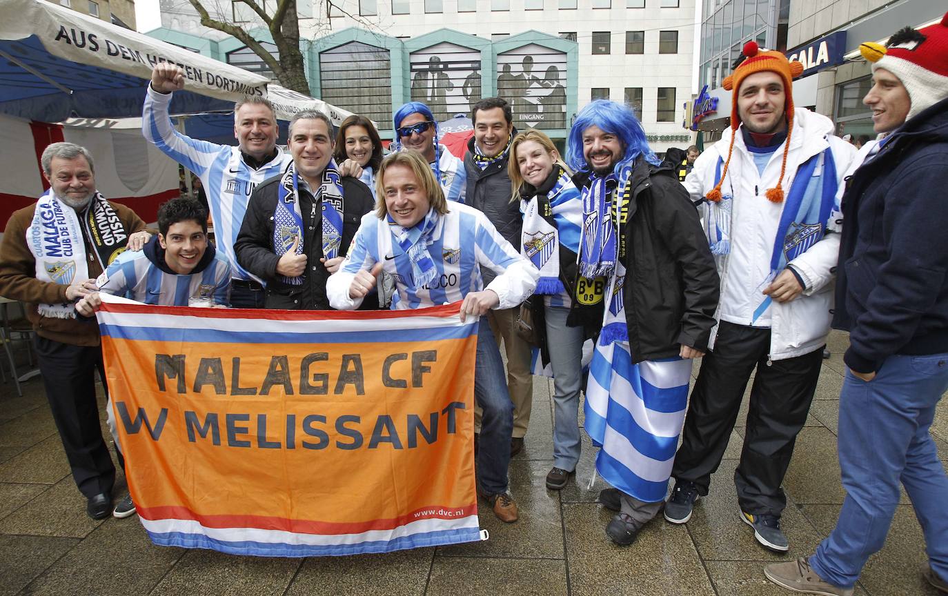 La injusta eliminación del Málaga en la Champions en el campo del Dortmund cumple hoy siete años con las mismas dudas que el primer día. Revive aquel momento foto a foto.