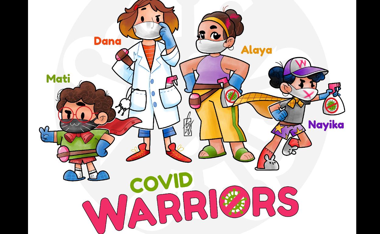 'Covid Warriors', el escuadrón antivirus de las mujeres y menores de las casas de acogida andaluzas