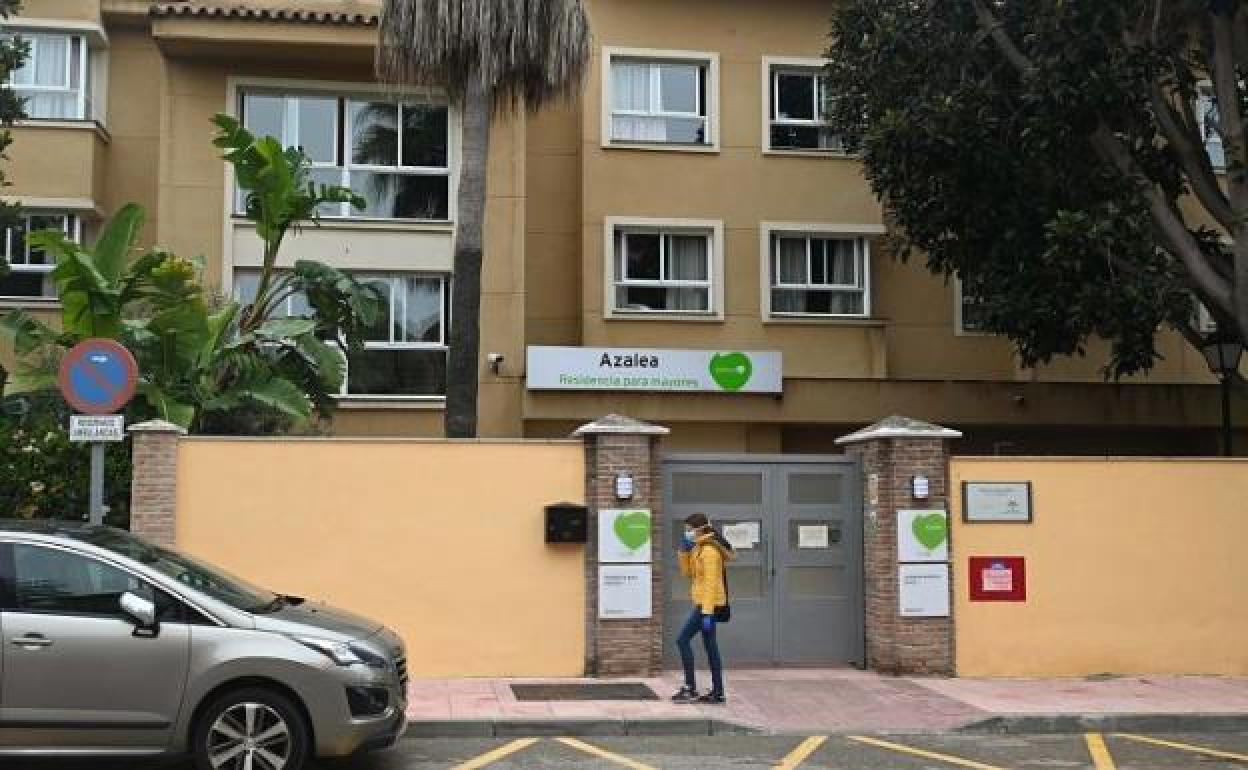 Fachada de una residencia de Marbella 