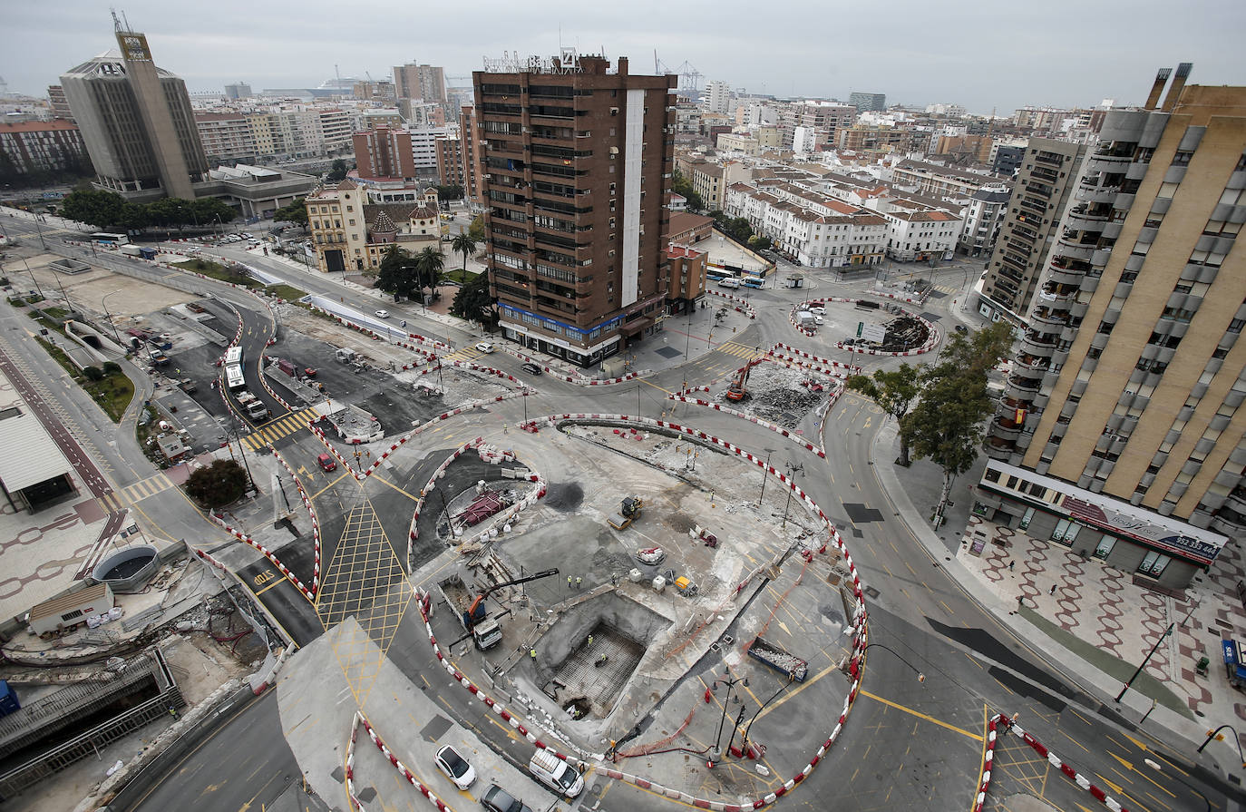 Este lunes varias obras de la capital han vuelto a ponerse en marcha.