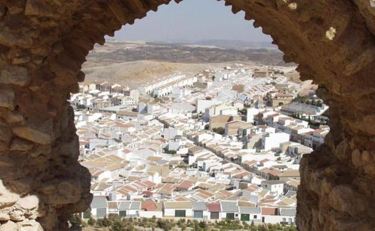 Vista panorámica de Teba. 