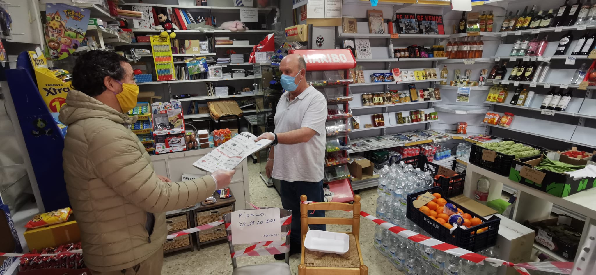 El estado de alarma deja estampas inéditas