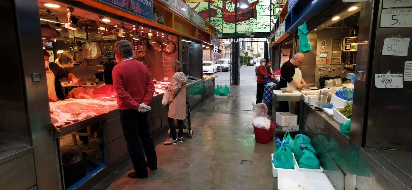 El estado de alarma deja estampas inéditas