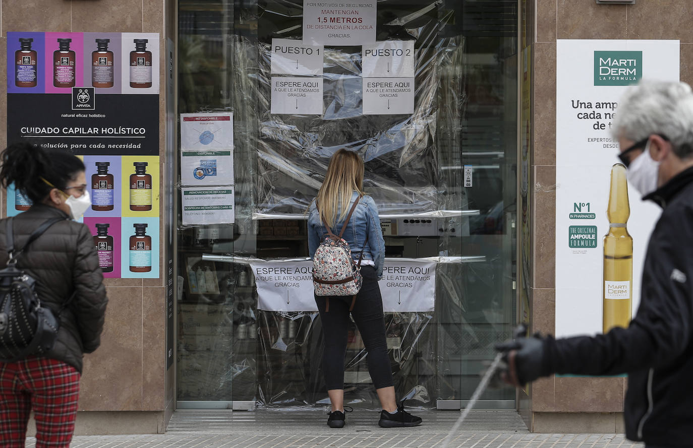 El estado de alarma deja estampas inéditas