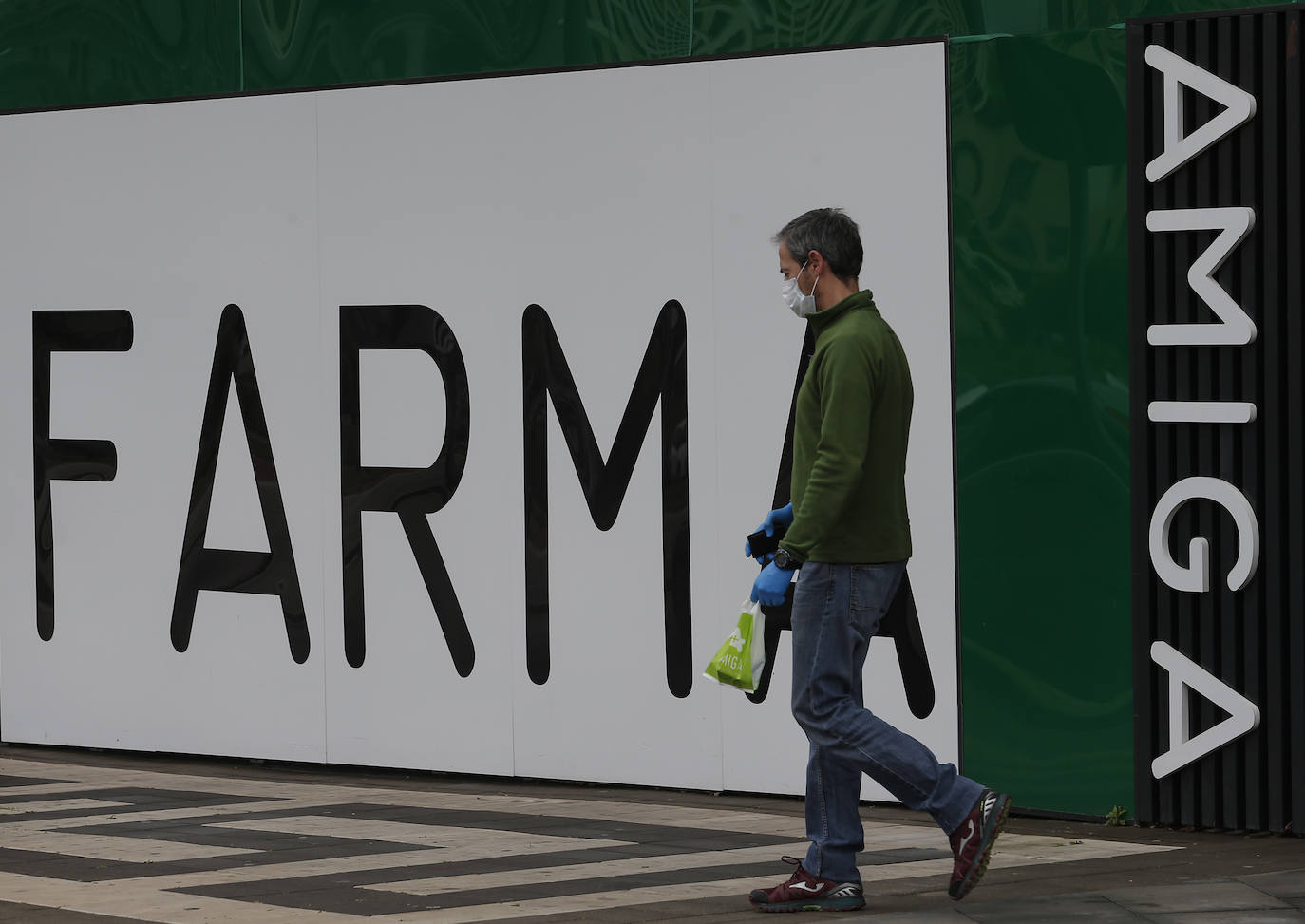 El estado de alarma deja estampas inéditas