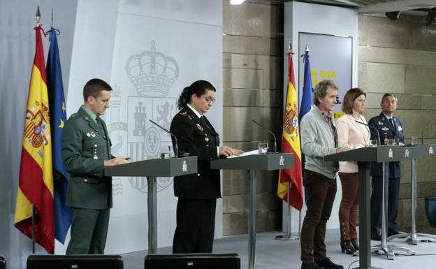 El Jefe de Estado Mayor de la Guardia Civil, el general José Manuel Santiago