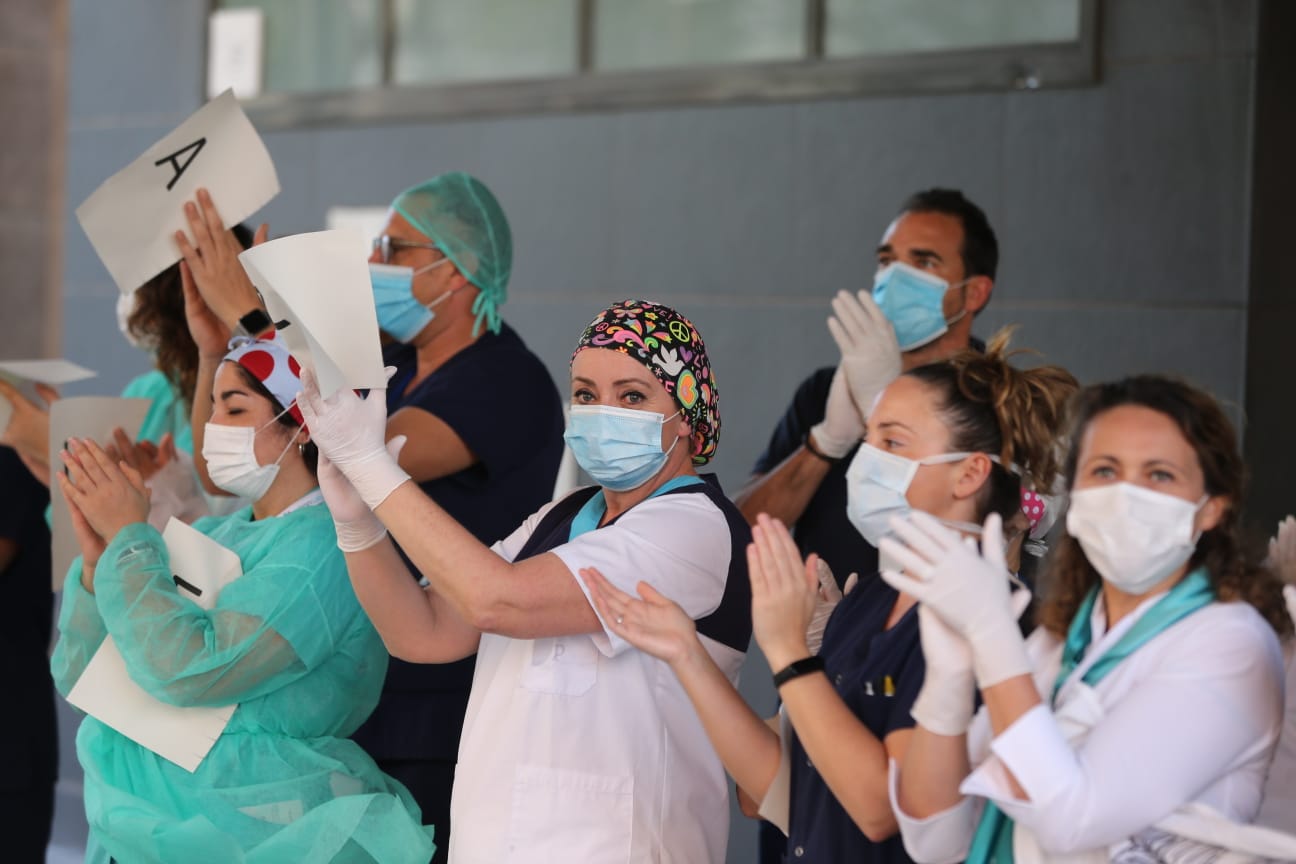 El estado de alarma deja estampas inéditas